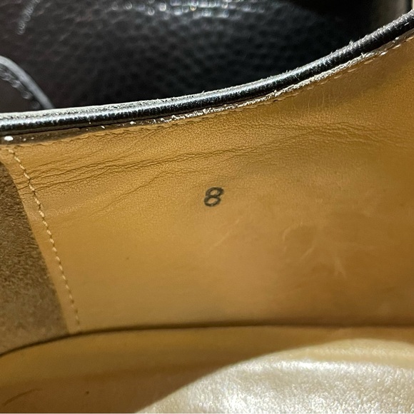 EN NOIR x STAMPD LOS ANGELES COLLAB Limited Black Leather Low Cut Shoes Size 8 - Picture 7 of 15